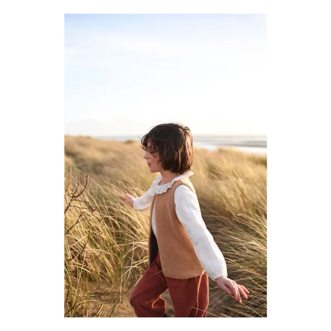 Gilet senza maniche Agathe | Beige