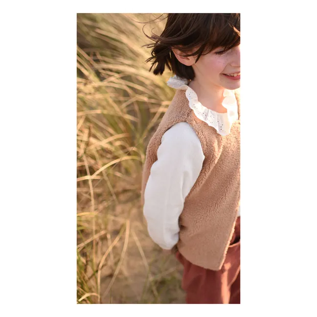 Gilet senza maniche Agathe | Beige