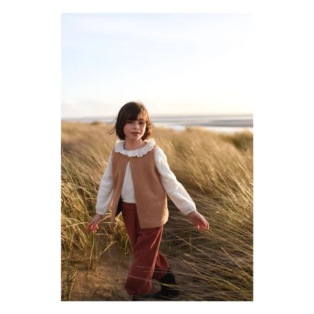 Gilet senza maniche Agathe | Beige