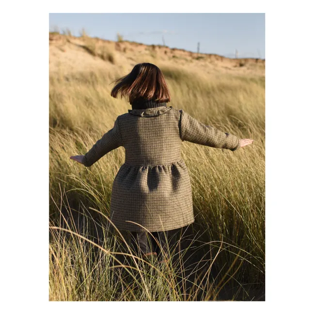 Abito Lise Pied-de-Poule | Verde