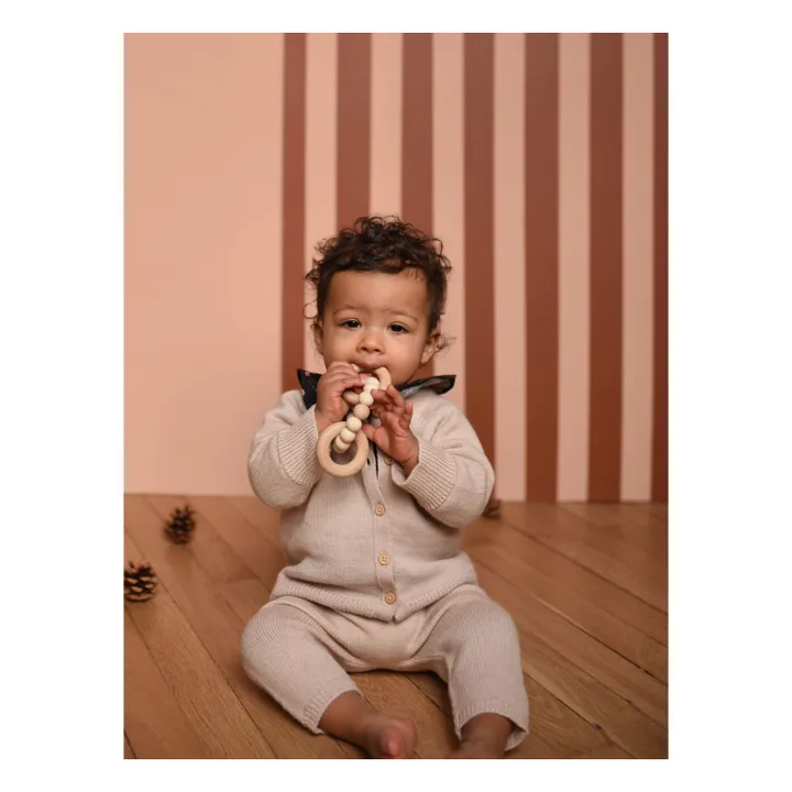 Cárdigan victoriano de lana | Rosa- Imagen del producto n°1