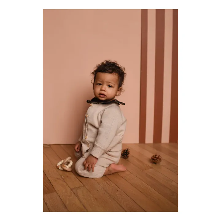 Cárdigan victoriano de lana | Rosa- Imagen del producto n°4