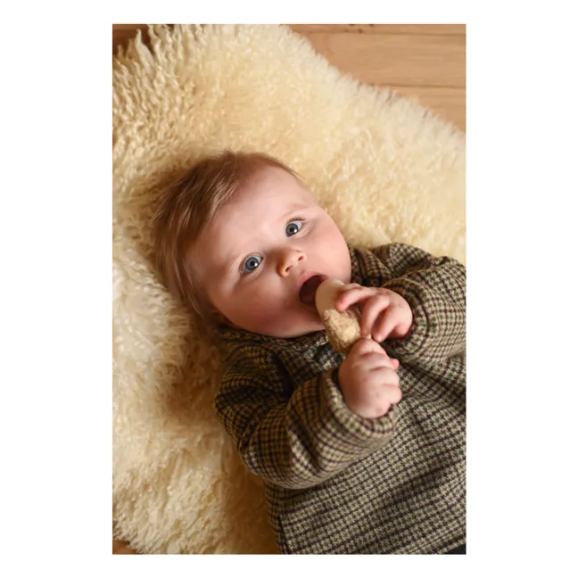 Camicetta Octave in pied-de-poule | Verde