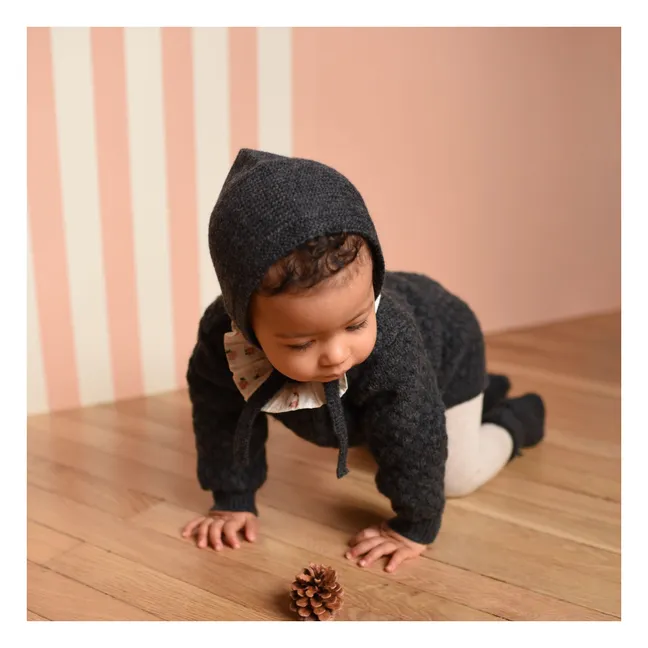 Pelele de lana Diego | Gris Jaspeado