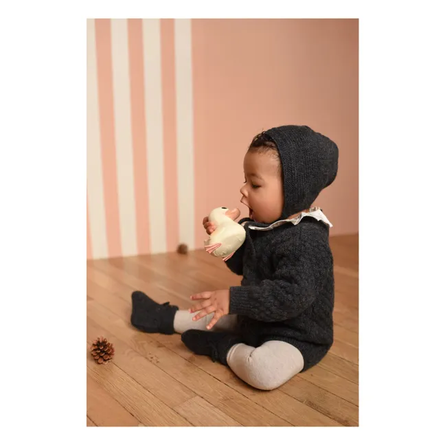 Pelele de lana Diego | Gris Jaspeado