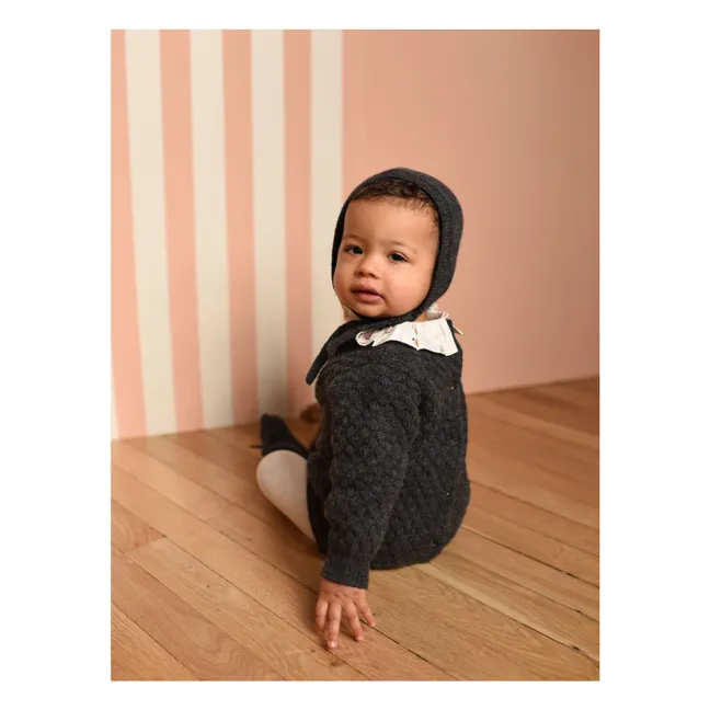 Pelele de lana Diego | Gris Jaspeado