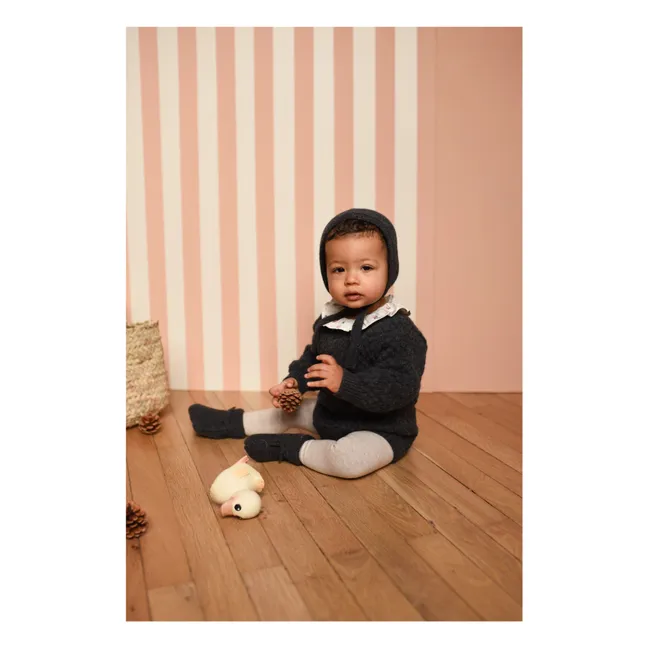 Pelele de lana Diego | Gris Jaspeado