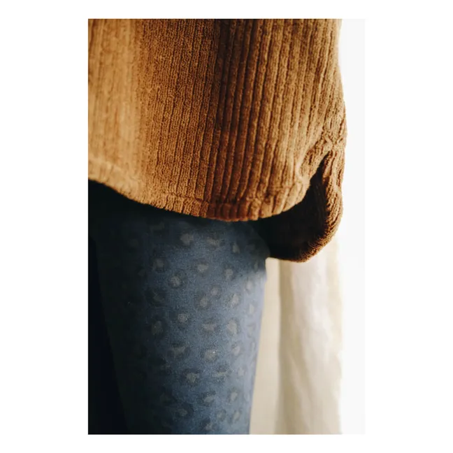 Mikky Leopard Legging | Indigo