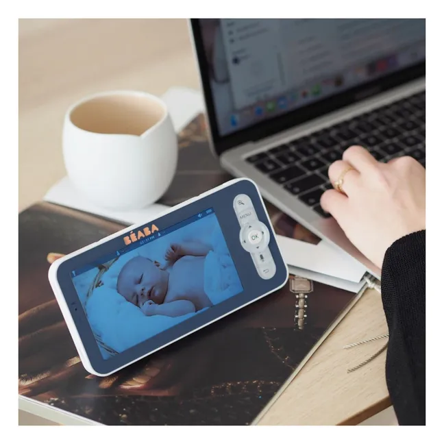 Vigilabebés con vídeo Zen Premium | Azul Noche