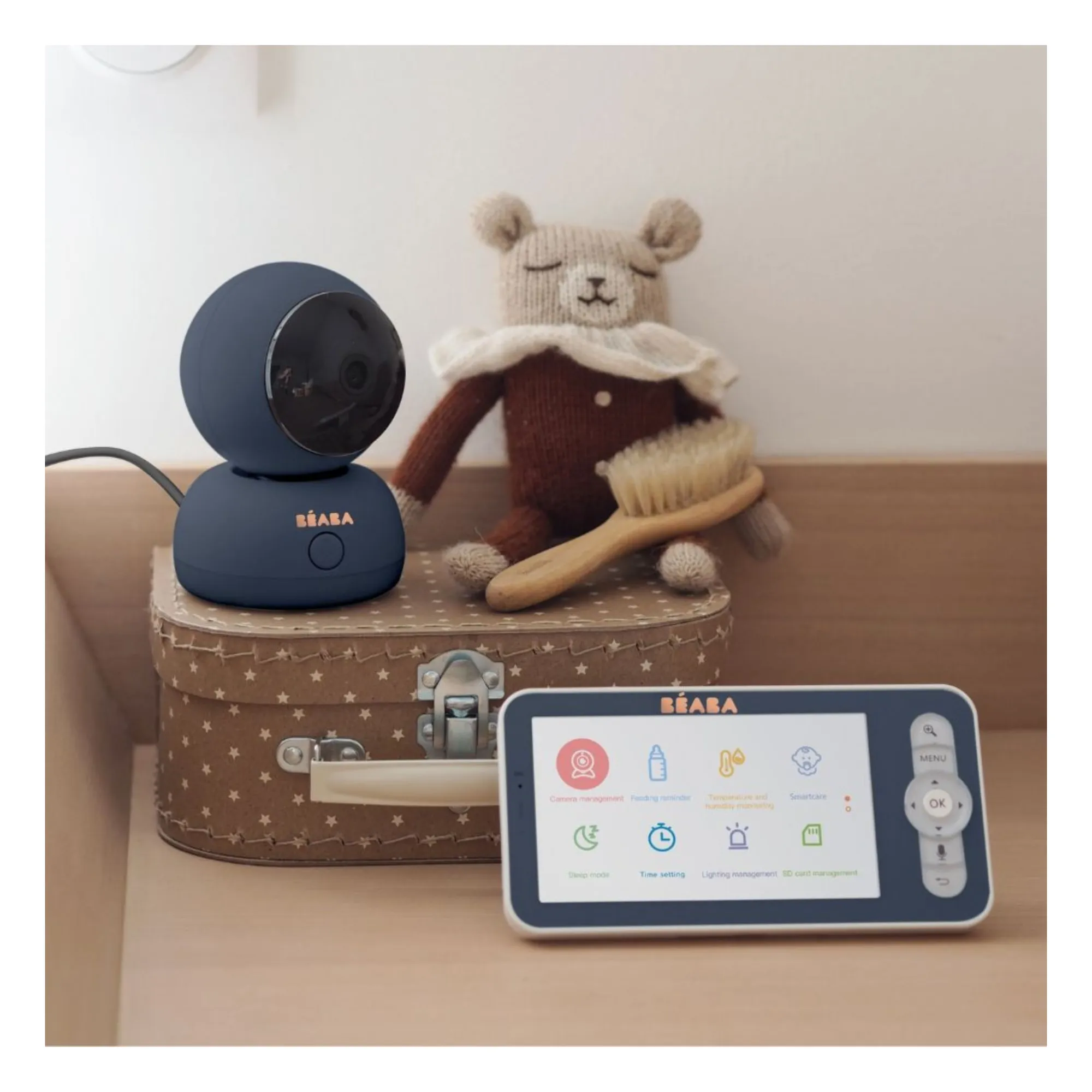Ecoute bébé vidéo Zen Premium | Bleu nuit- Image produit n°1