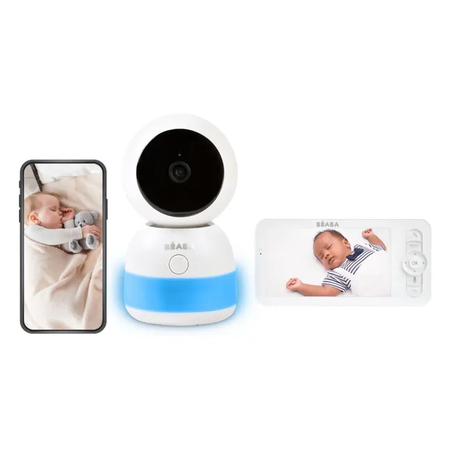 Vigilabebés con vídeo Zen Light Night | Marfil