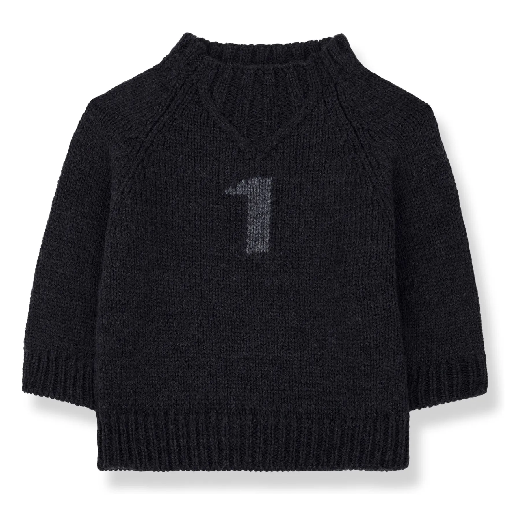 1+ In The Family Carbon Leo Merino Wool Sweater