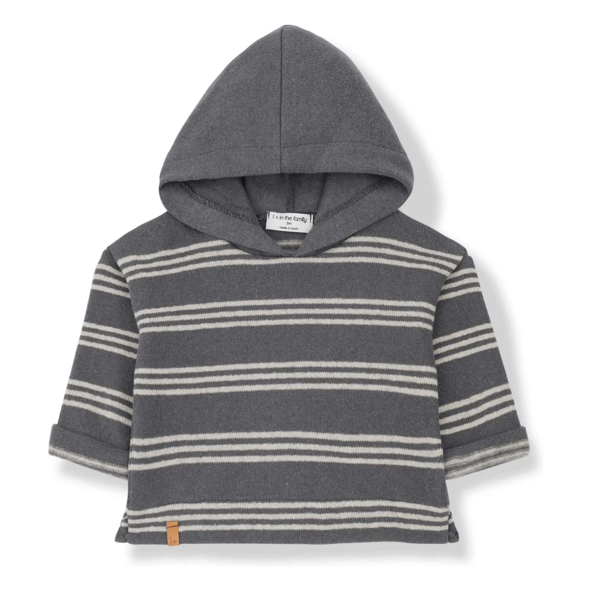 1+ In The Family Ecru Sweat Leandre Stripe