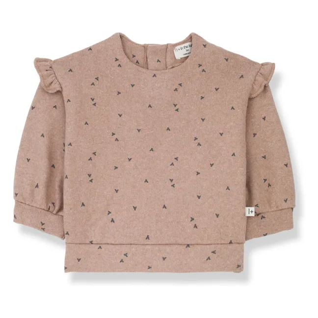 Sweatshirt Celia Volants | Rosa