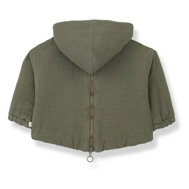 Giacca con zip Yago | Verde militare