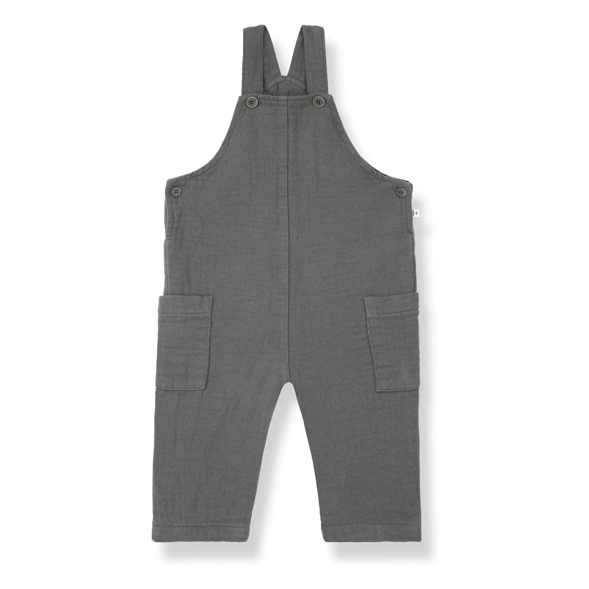 1+ In The Family Grey Jan Overalls