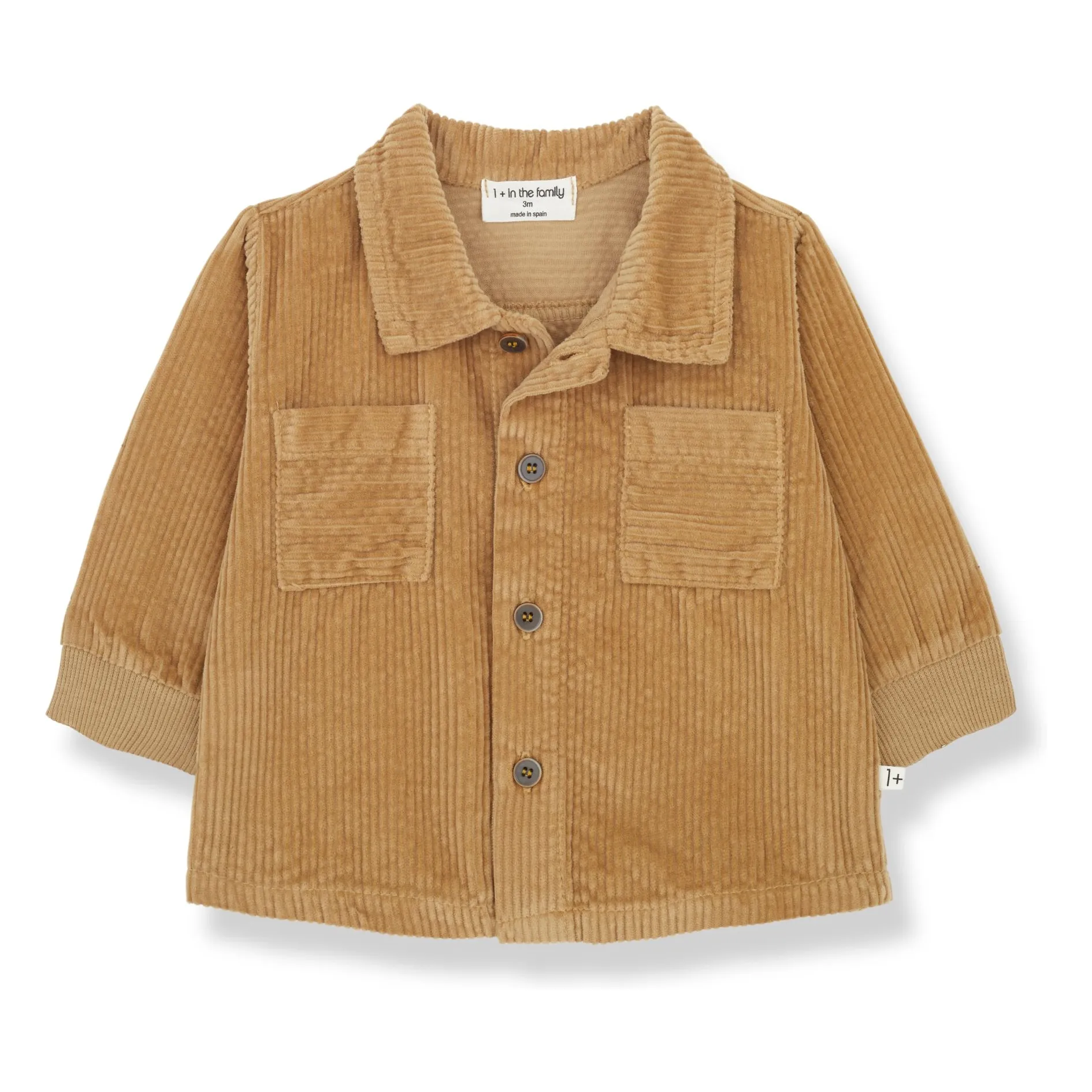 1+ In The Family Ochre Pelai Corduroy Shirt