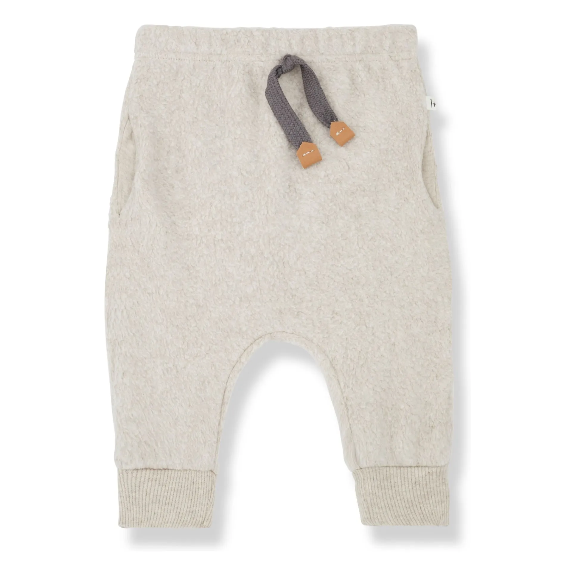 1+ In The Family Ecru Ricard Polar Jogger