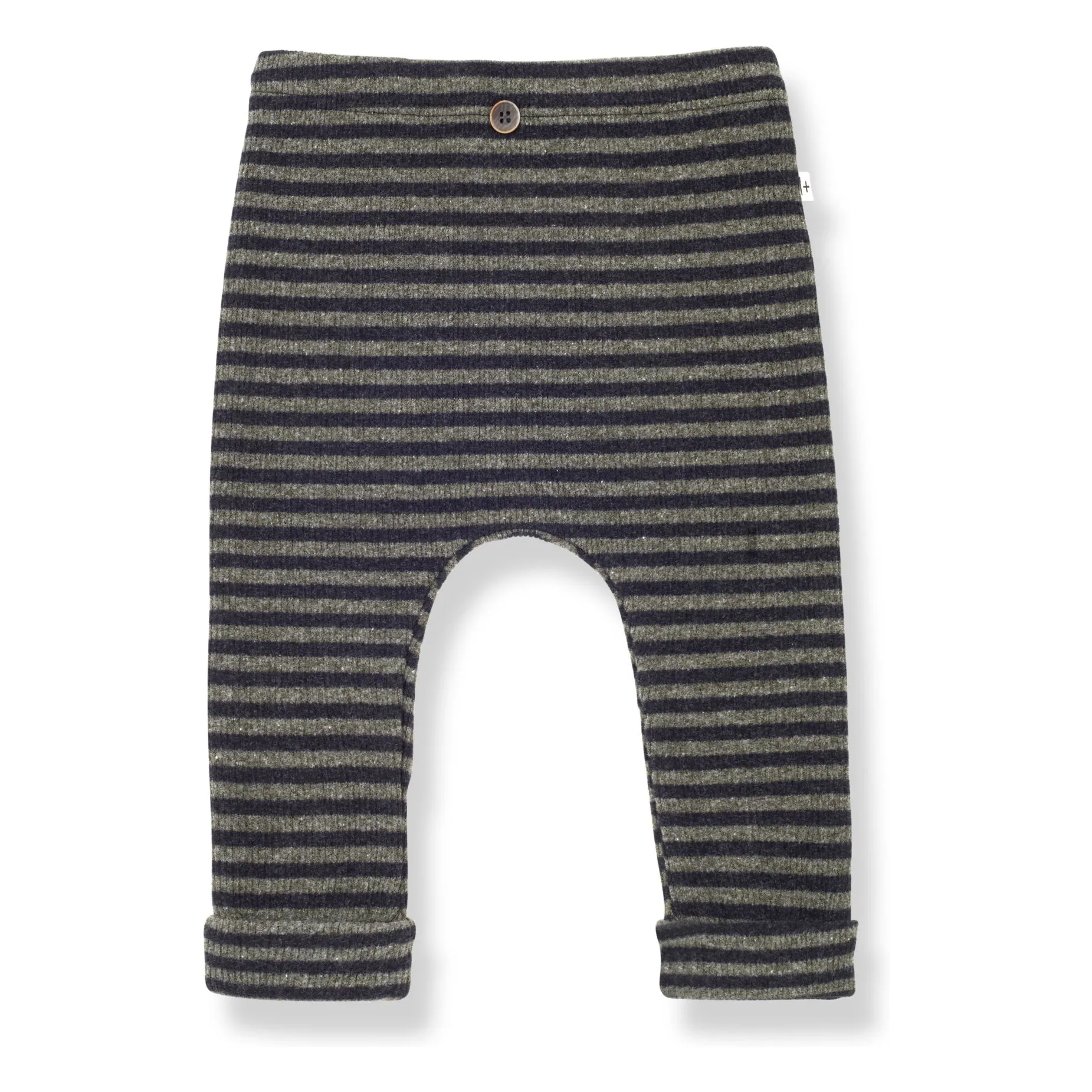 1+ In The Family Khaki Eusebi Striped Legging