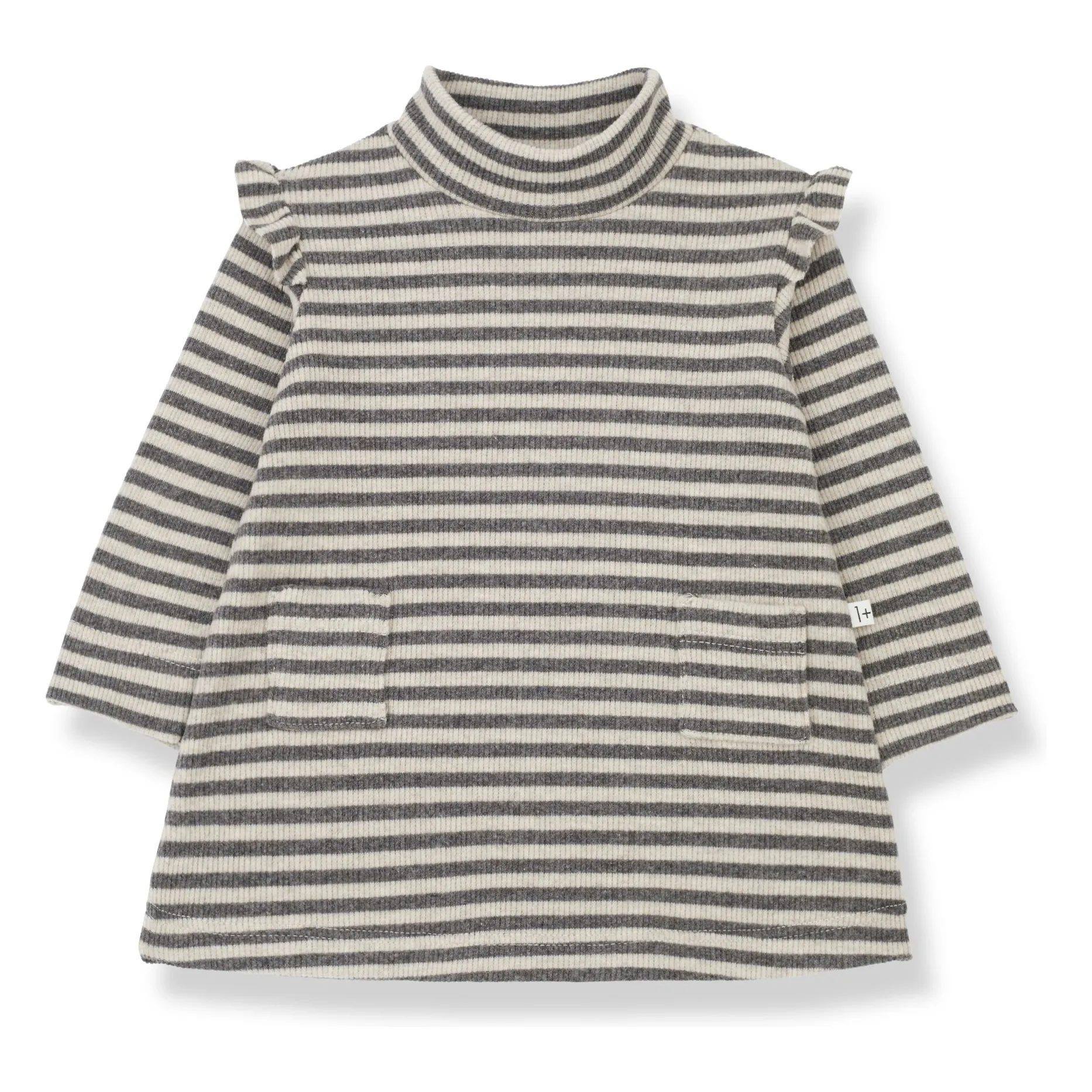 1+ In The Family Ecru Vinyet Jersey Dress