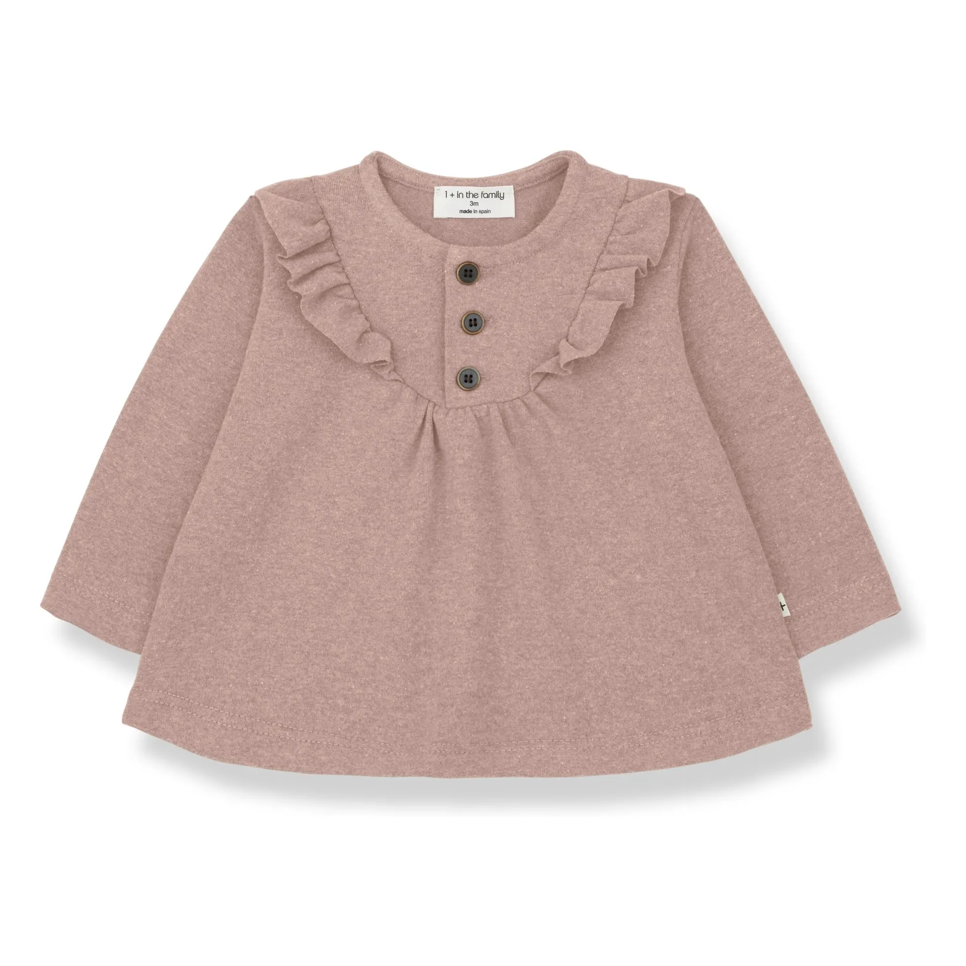 1+ In The Family Pink Martina Jersey Blouse