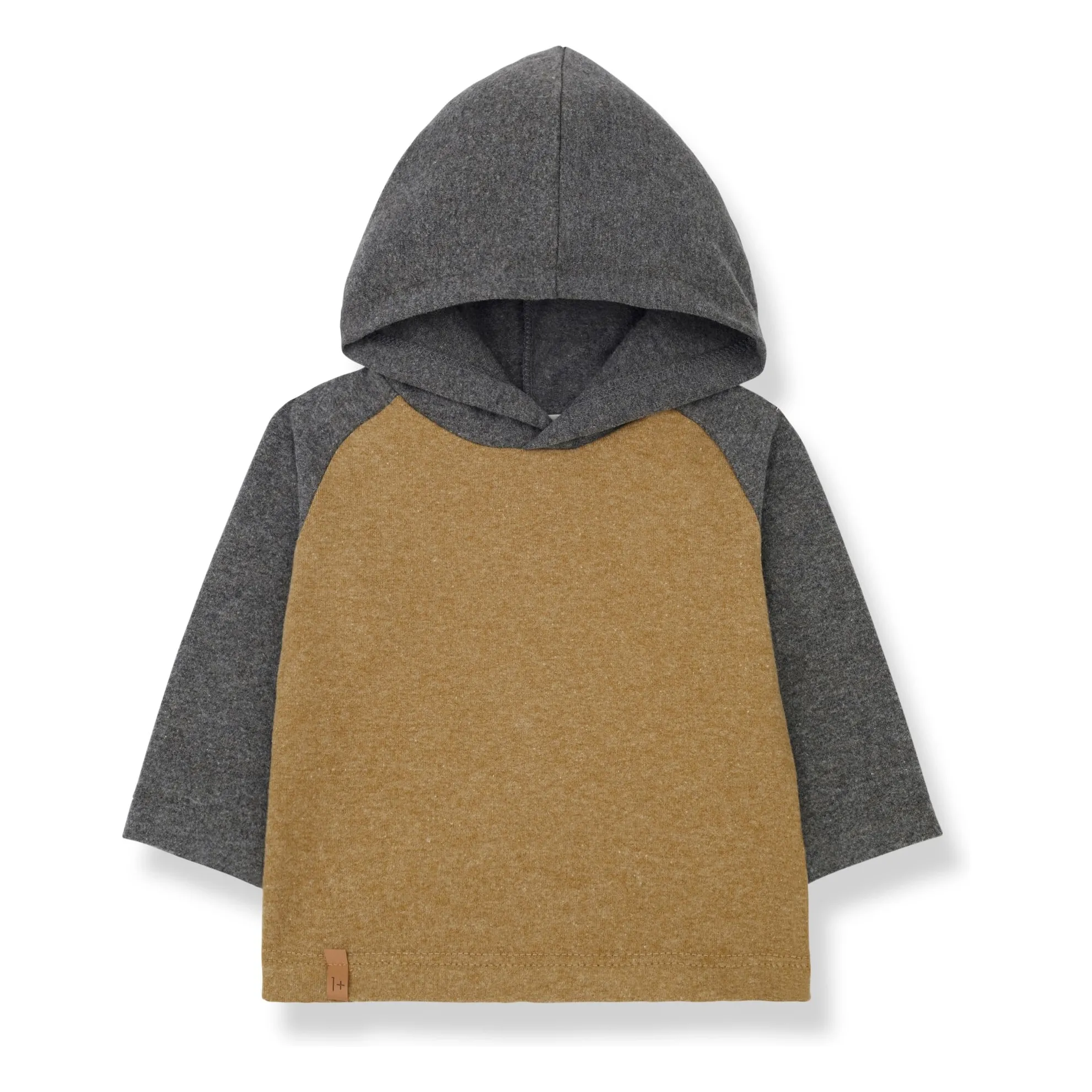 1+ In The Family Ochre Damia Hooded T-Shirt