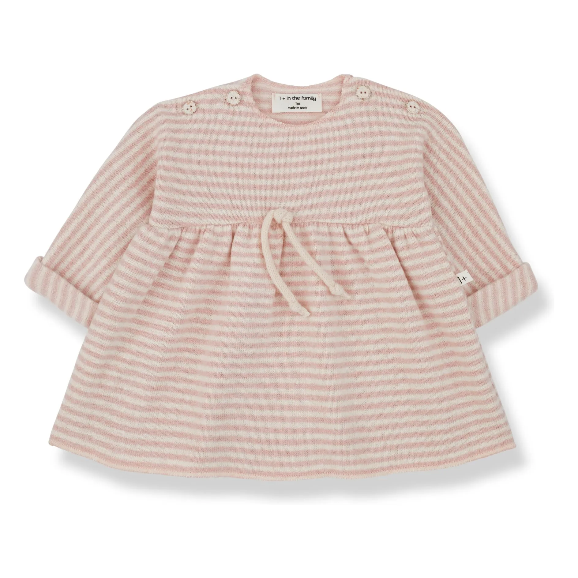 1+ In The Family Pale Pink Estela Polar Dress