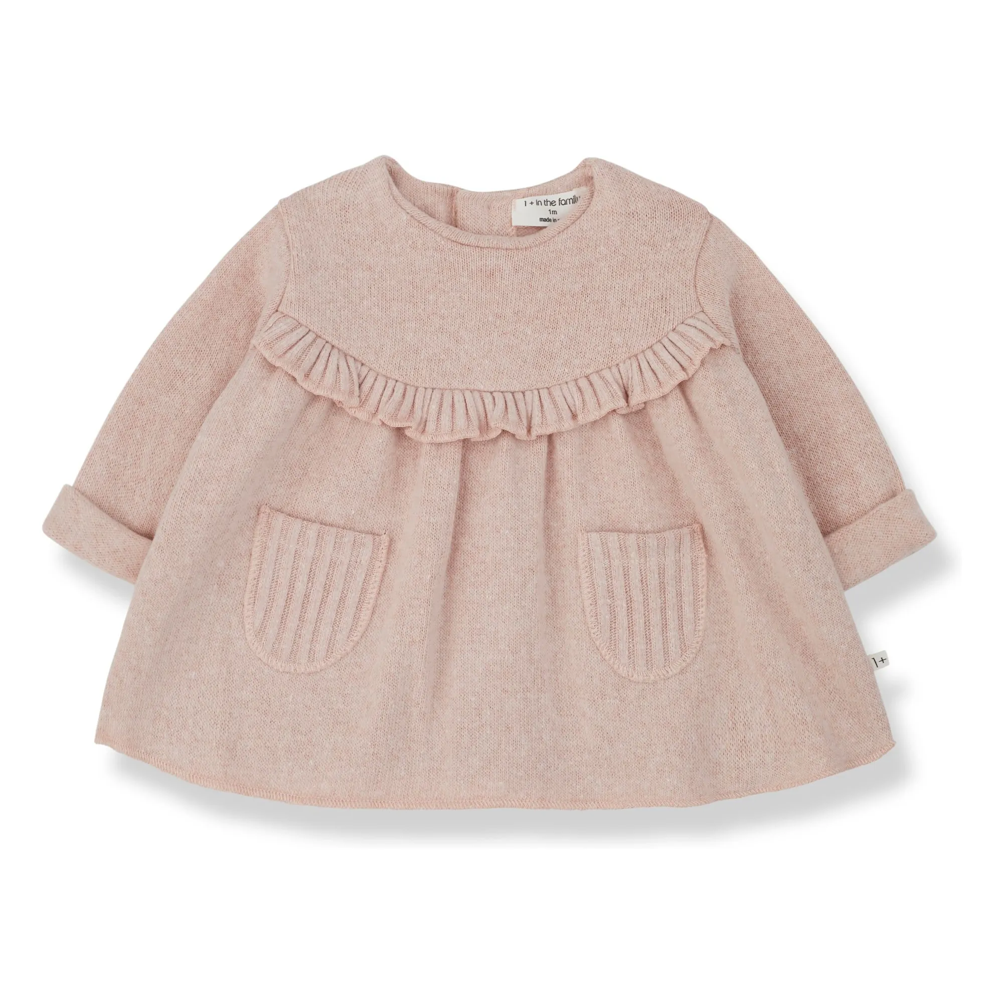 1+ In The Family Pale Pink Isona Polar Dress
