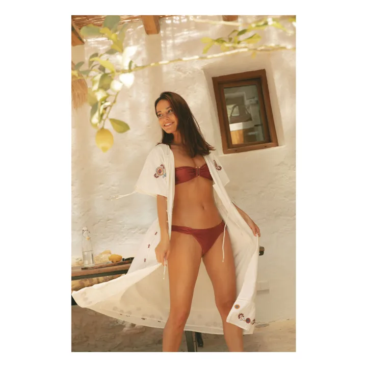 Haut de Maillot de Bain Bandeau | Sienne- Image produit n°1