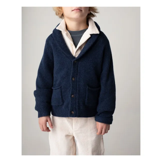 Strickjacke Kicher | Navy