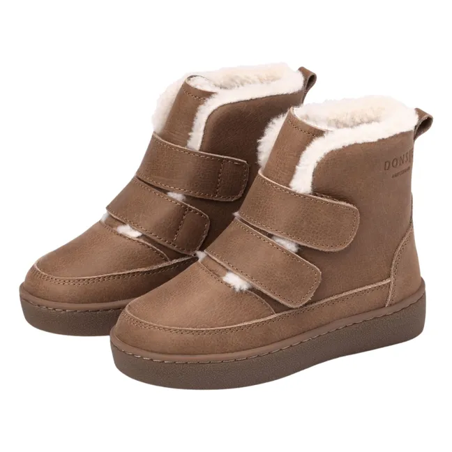 Sneaker mit Klettverschluss Clenn | Braun