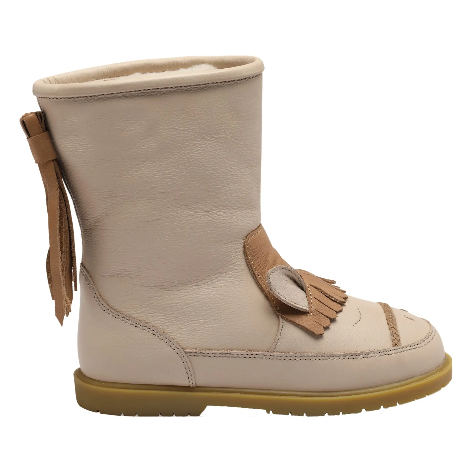 Donsje Ivory Wadudu Special Horse Filled Boots