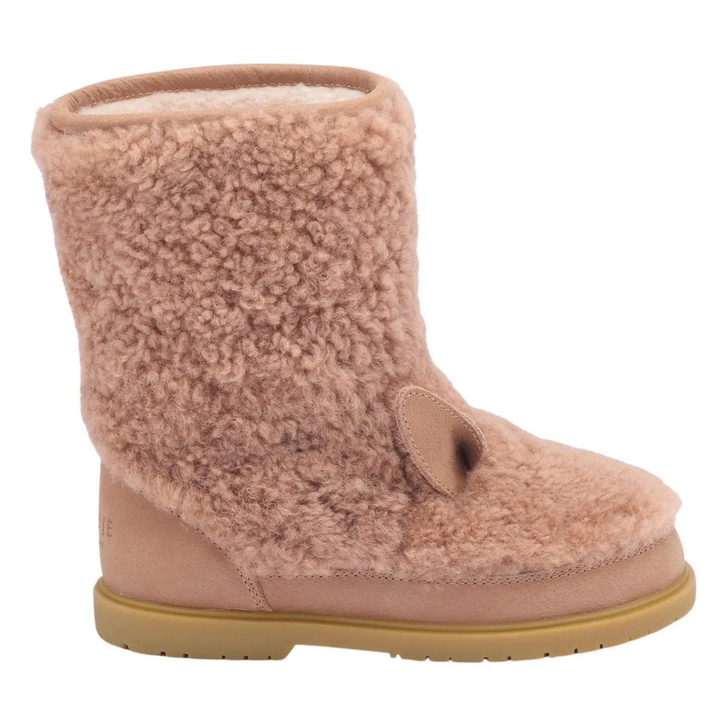 Donsje Pink Irfi Alpaca Filled Boots