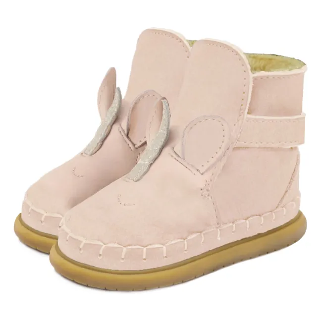 Botas especiales Dubu rellenas de unicornio | Rosa