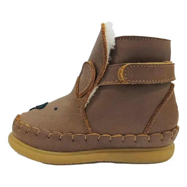 Gefütterte Stiefel Classic Dubu Bär | Braun