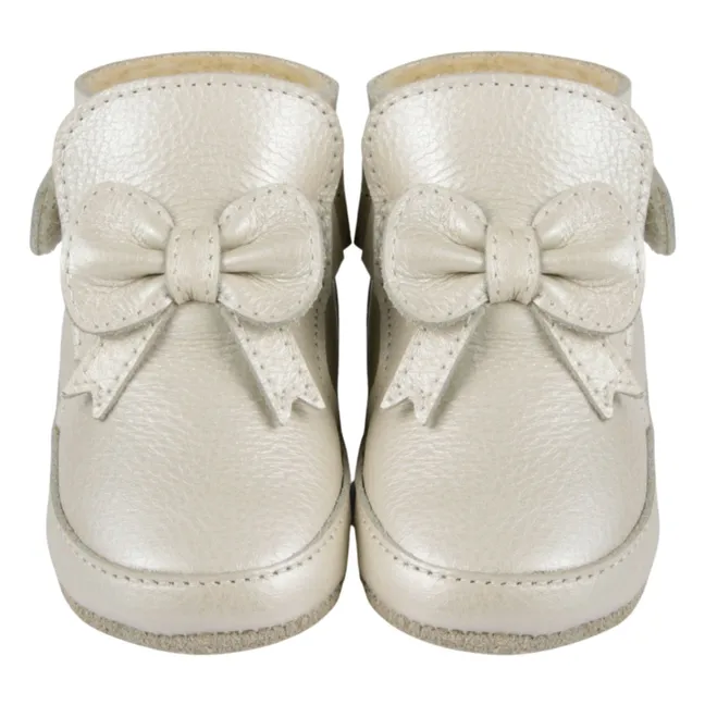 Pantuflas Cubow Lined | Plateado