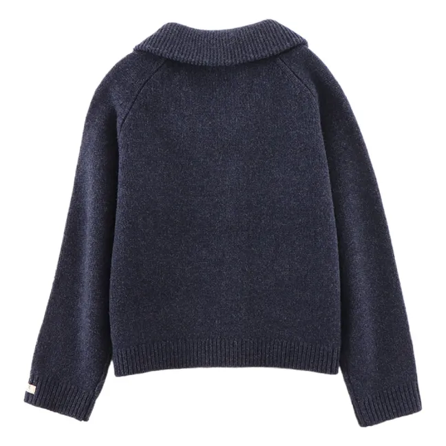 Strickjacke Kicher | Navy