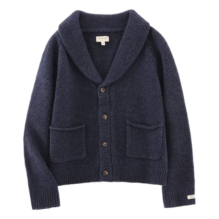 Cardigan Kicher | Bleu marine- Image produit n°0