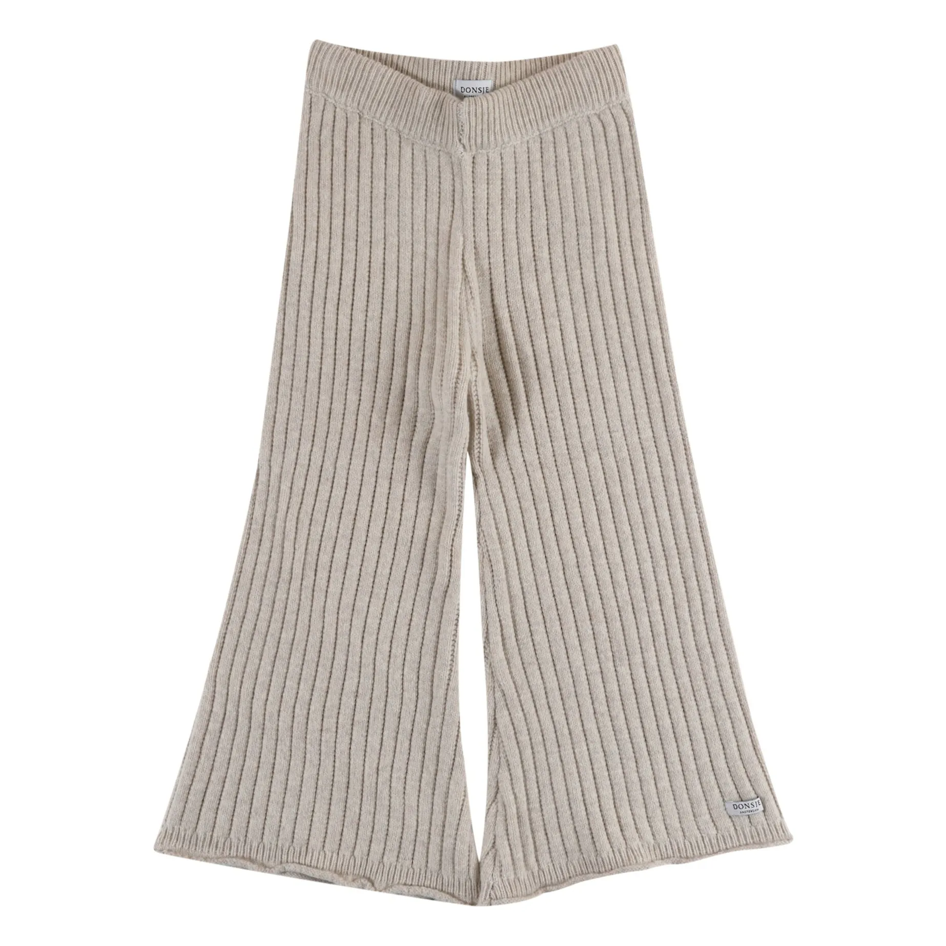 Donsje Beige Nienis Ribbed Pants