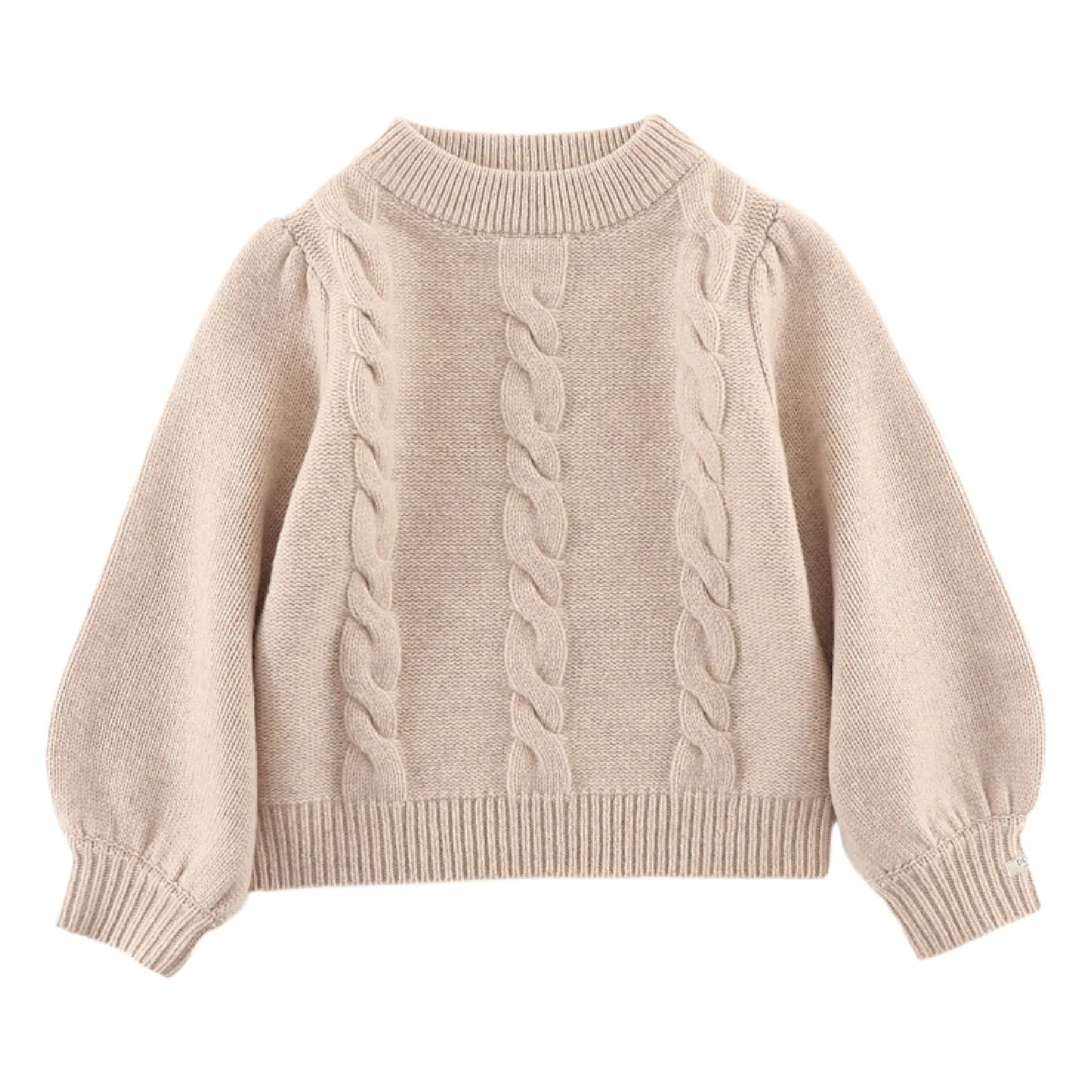 Donsje Beige Pink Niena Merino Wool Sweater
