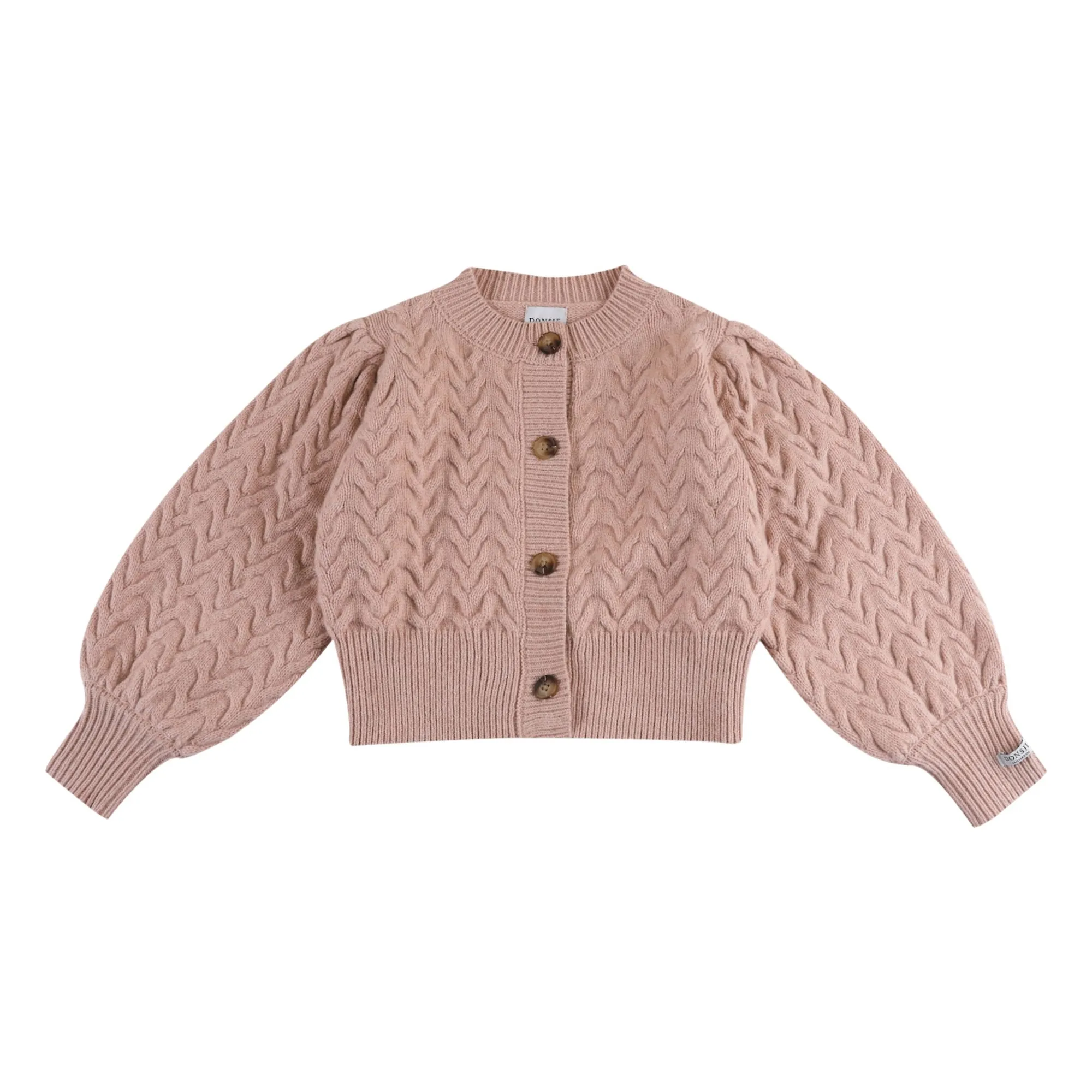 Donsje Dusty Pink Zinne Cardigan