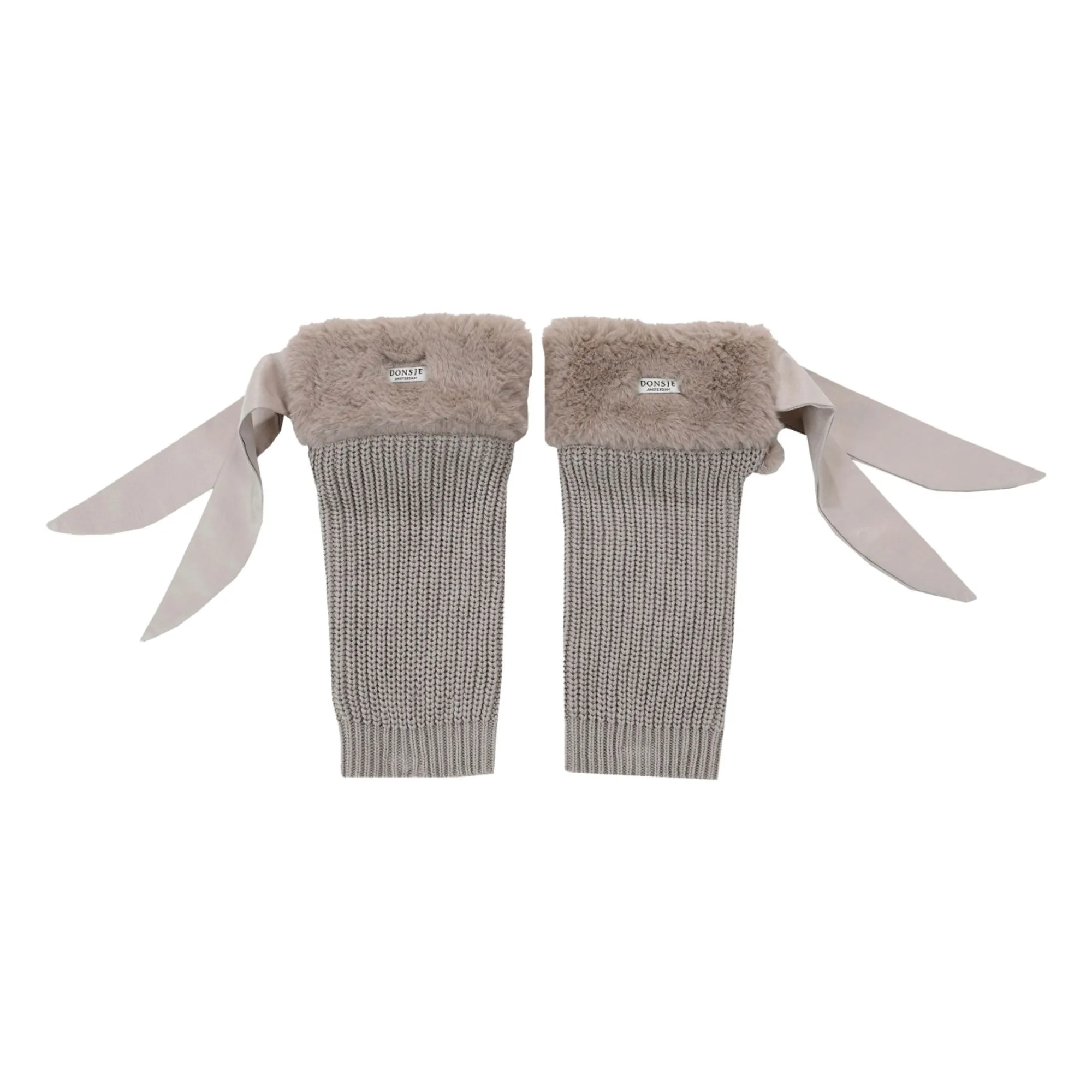 Donsje Taupe Grey Gina Gaiters