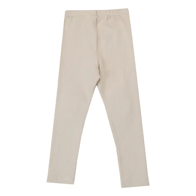 Legging Keenne gerippt | Beige rosé