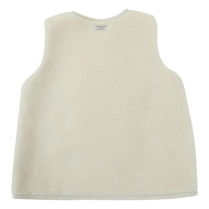 Monty Sleeveless Vest | Cream- Product image n°2