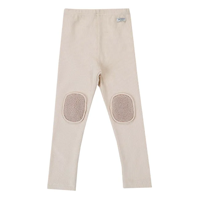 Keenne Ribbed Legging | Beige pink