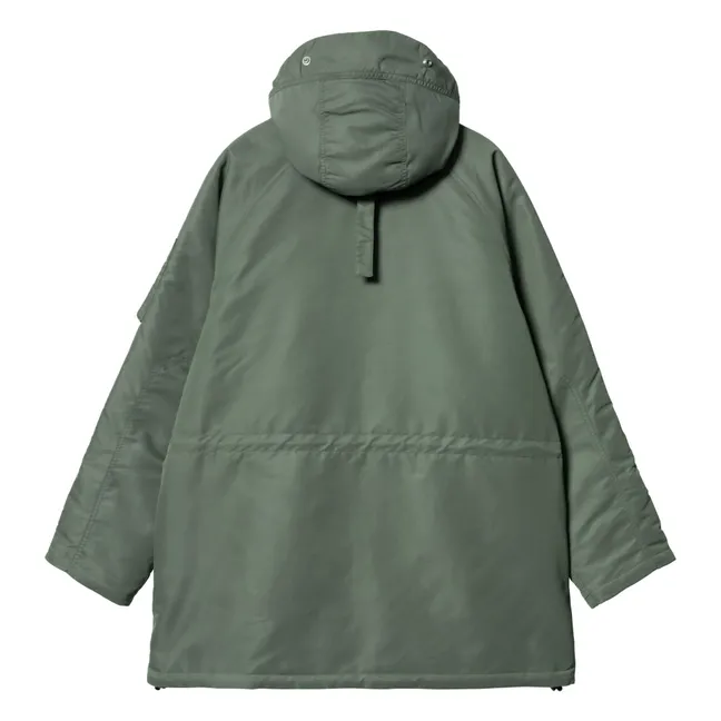 Parka con capucha Olten | Verde Gris