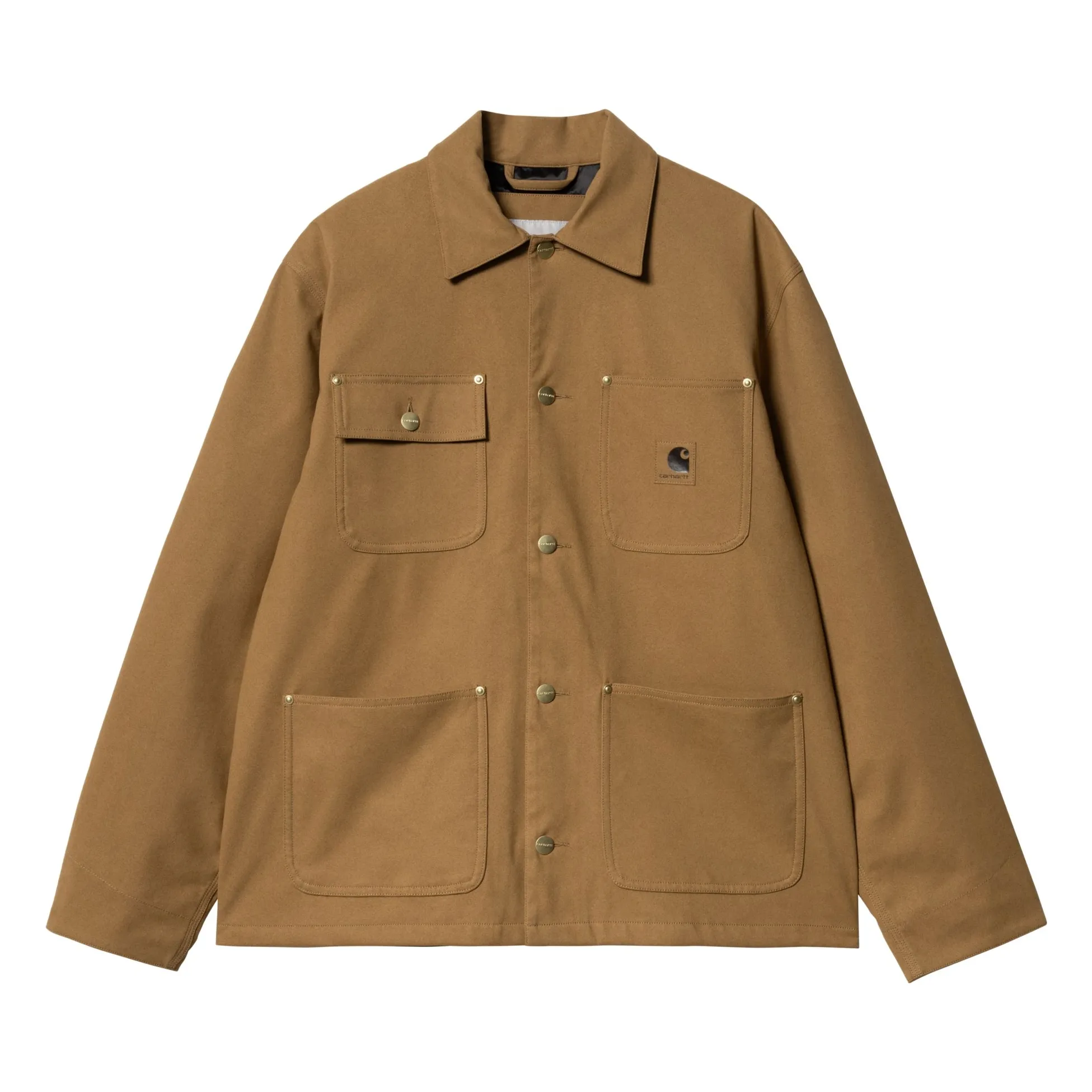 Carhartt Wip Camel Michigan Suede Jacket