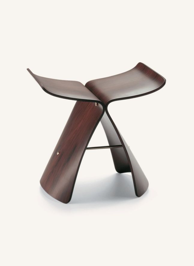 Tabouret Butterfly - Sori Yanagi | Palissandre