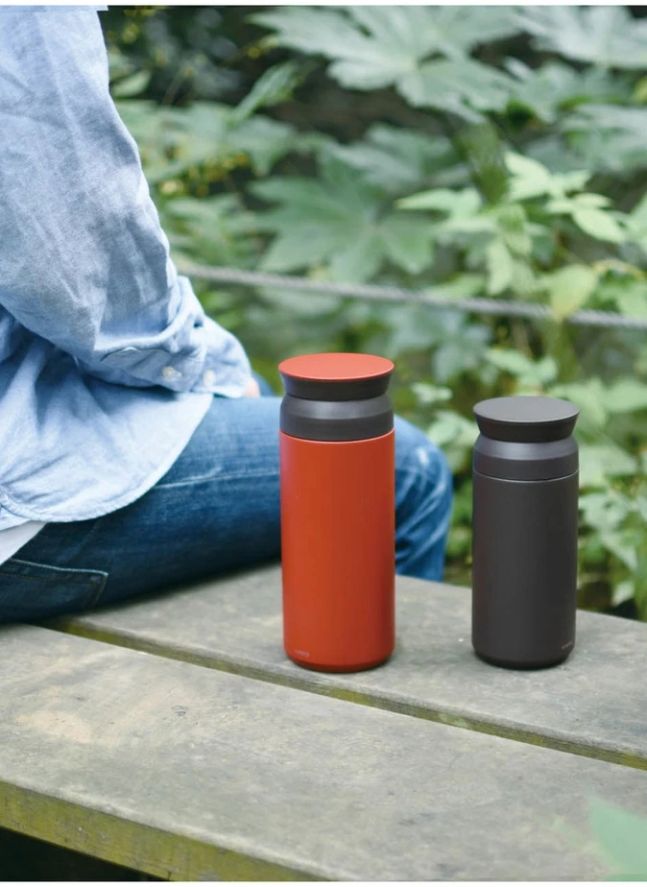 Travel Thermos Flask | White