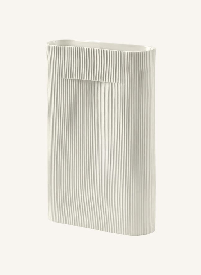 Vase Ridge | Crème
